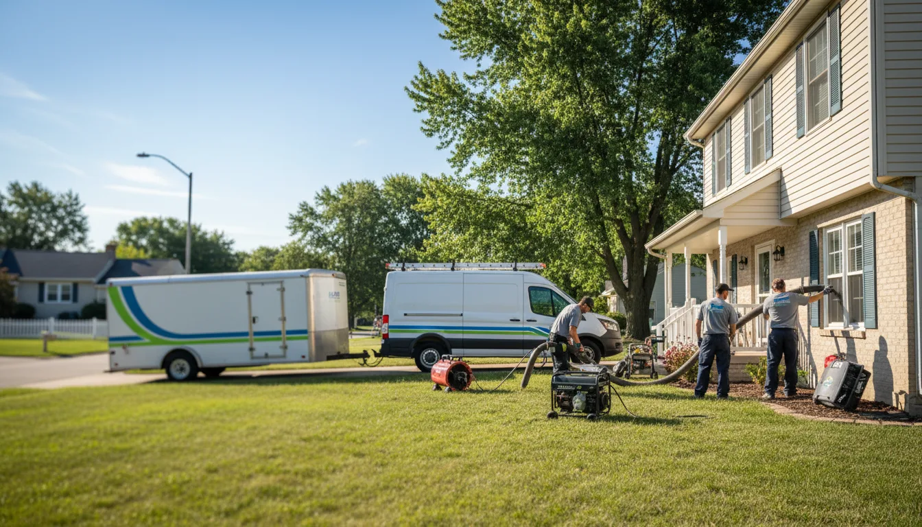 Flooded Basement Restoration And Cleanup With Repair in Deansboro, NY near me